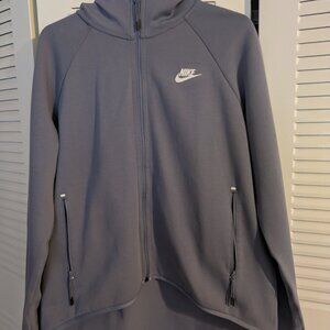 Nike Women - Periwinkle Tech Fleece Windrunner Size Medium